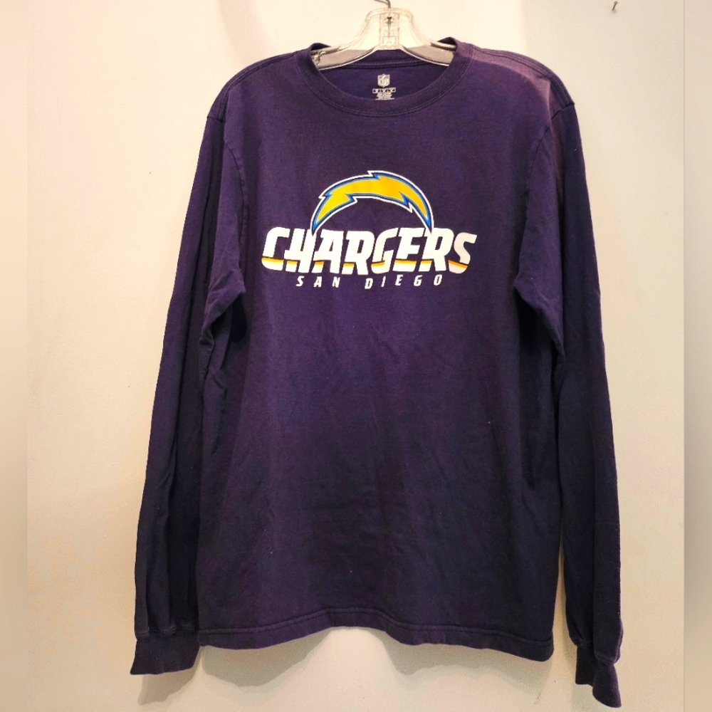 NFL San Diego Chargers Graphic Long Sleeve T-shirt | Size Medium